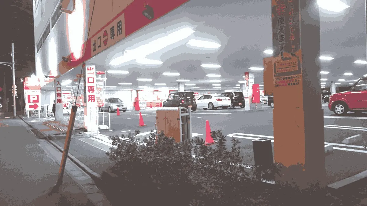 コジマ×ビックカメラ 池上店の店舗外観イメージ（イラスト風）