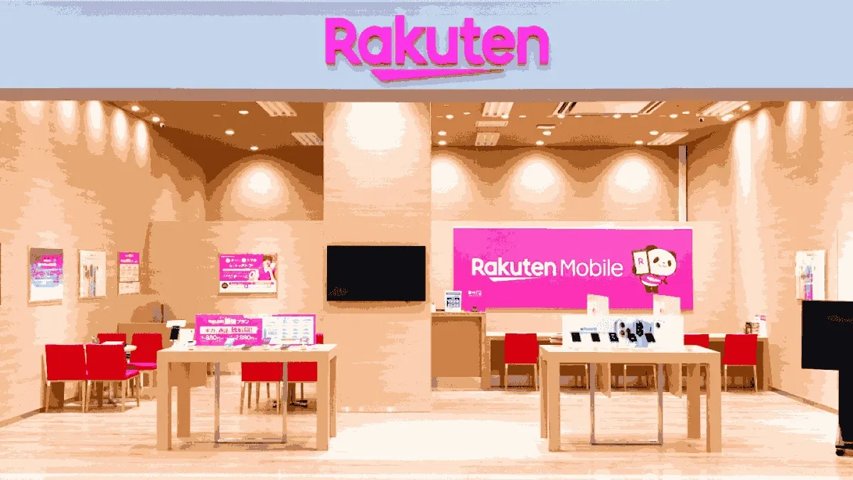 楽天モバイル ゆめタウン出雲店の店舗外観イメージ（イラスト風）