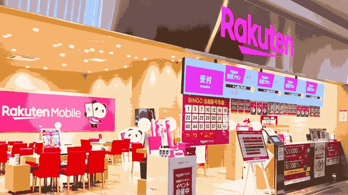 楽天モバイル mozoワンダーシティ店の店舗外観イメージ（イラスト風）