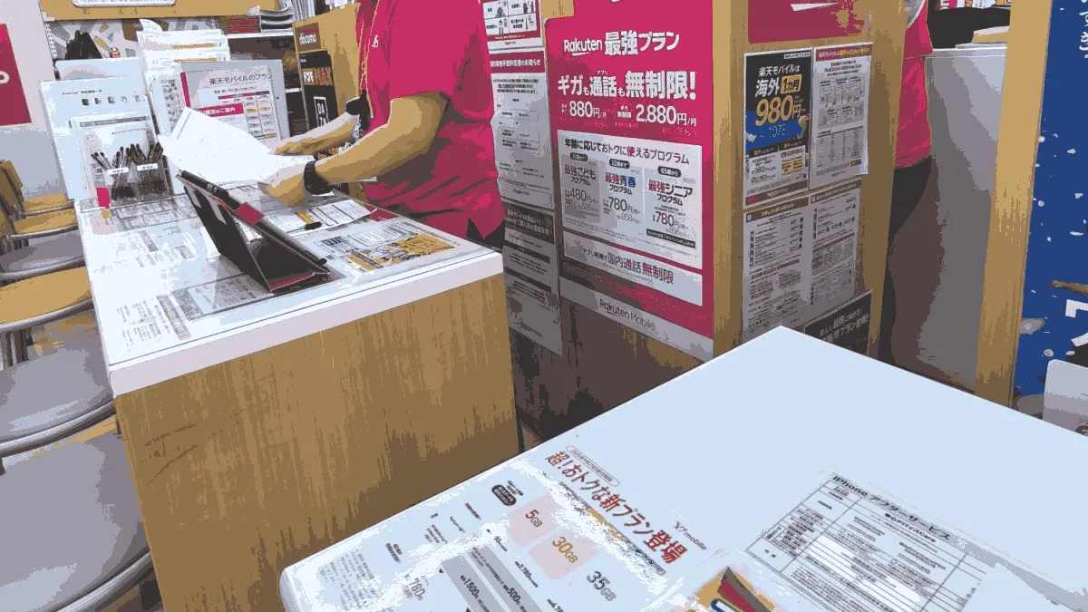 コジマ×ビックカメラ KAMEIDO CLOCK店の店舗外観イメージ（イラスト風）